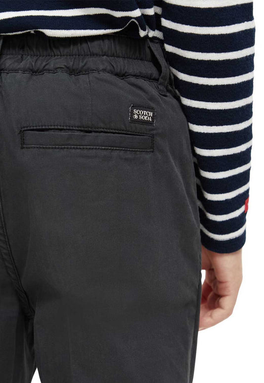 Dark Slate Gray מכנסי צ'ינו ארוכים לילדים SCOTCH & SODA