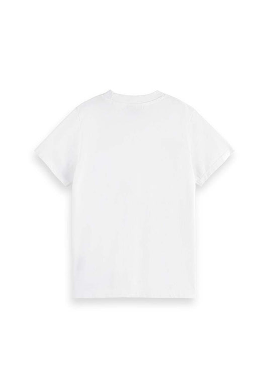 White Smoke טי שירט קצרה לילדים SCOTCH & SODA