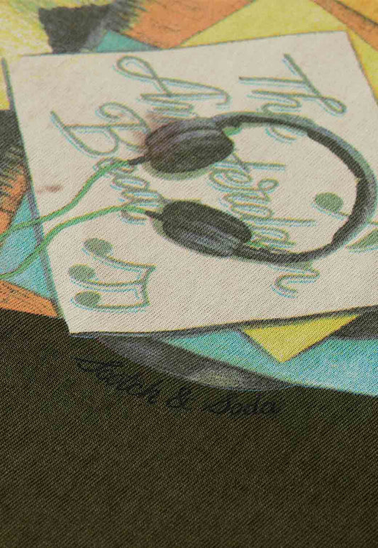 Dark Gray טי שירט קצרה לילדים SCOTCH & SODA