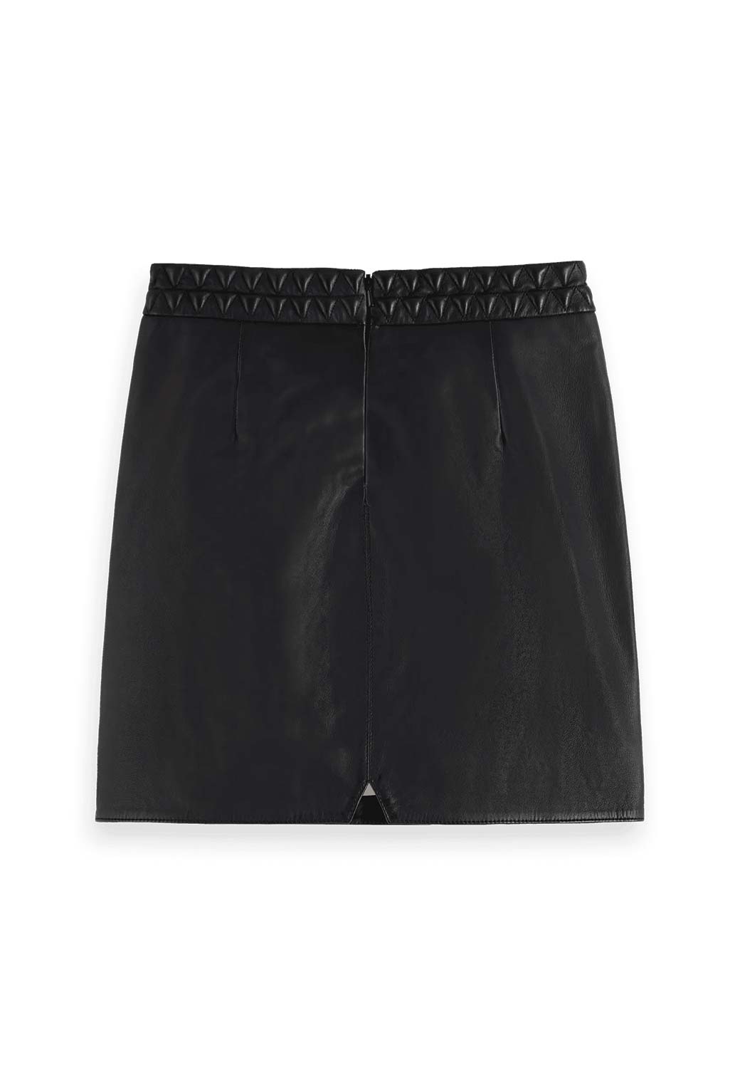 Dark Slate Gray חצאית מיני עור לנשים SCOTCH & SODA