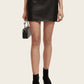 Black חצאית מיני עור לנשים SCOTCH & SODA