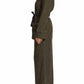 Dark Slate Gray בלייזר עם חגורת מותן לנשים SCOTCH & SODA