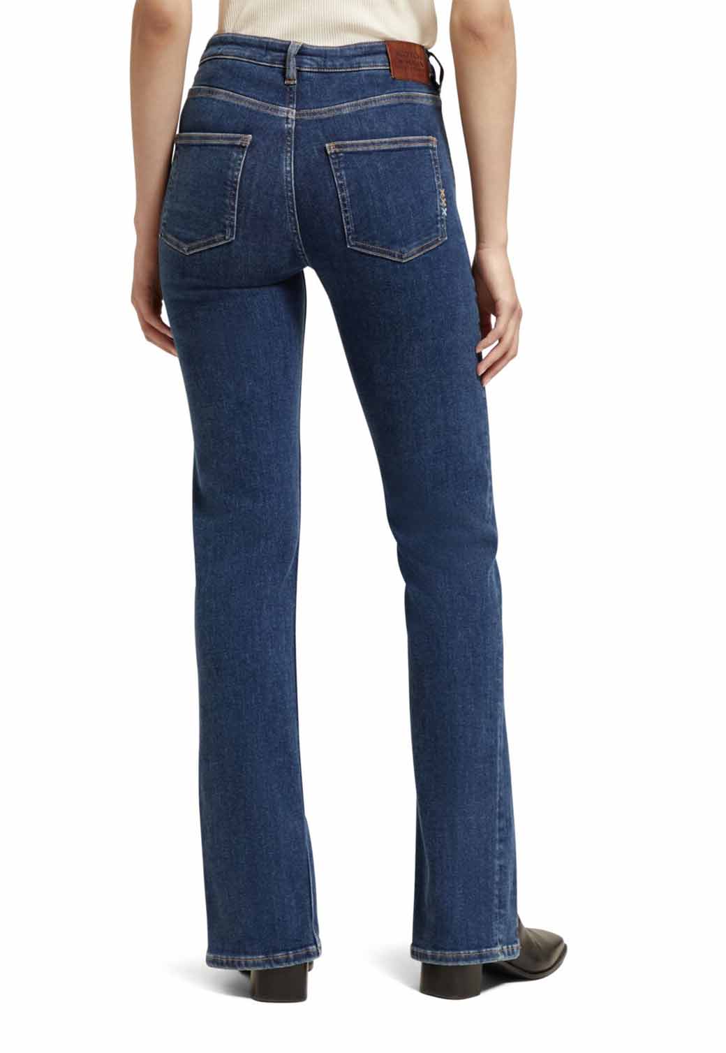 Dark Slate Gray ג'ינס ארוך לנשים SCOTCH & SODA