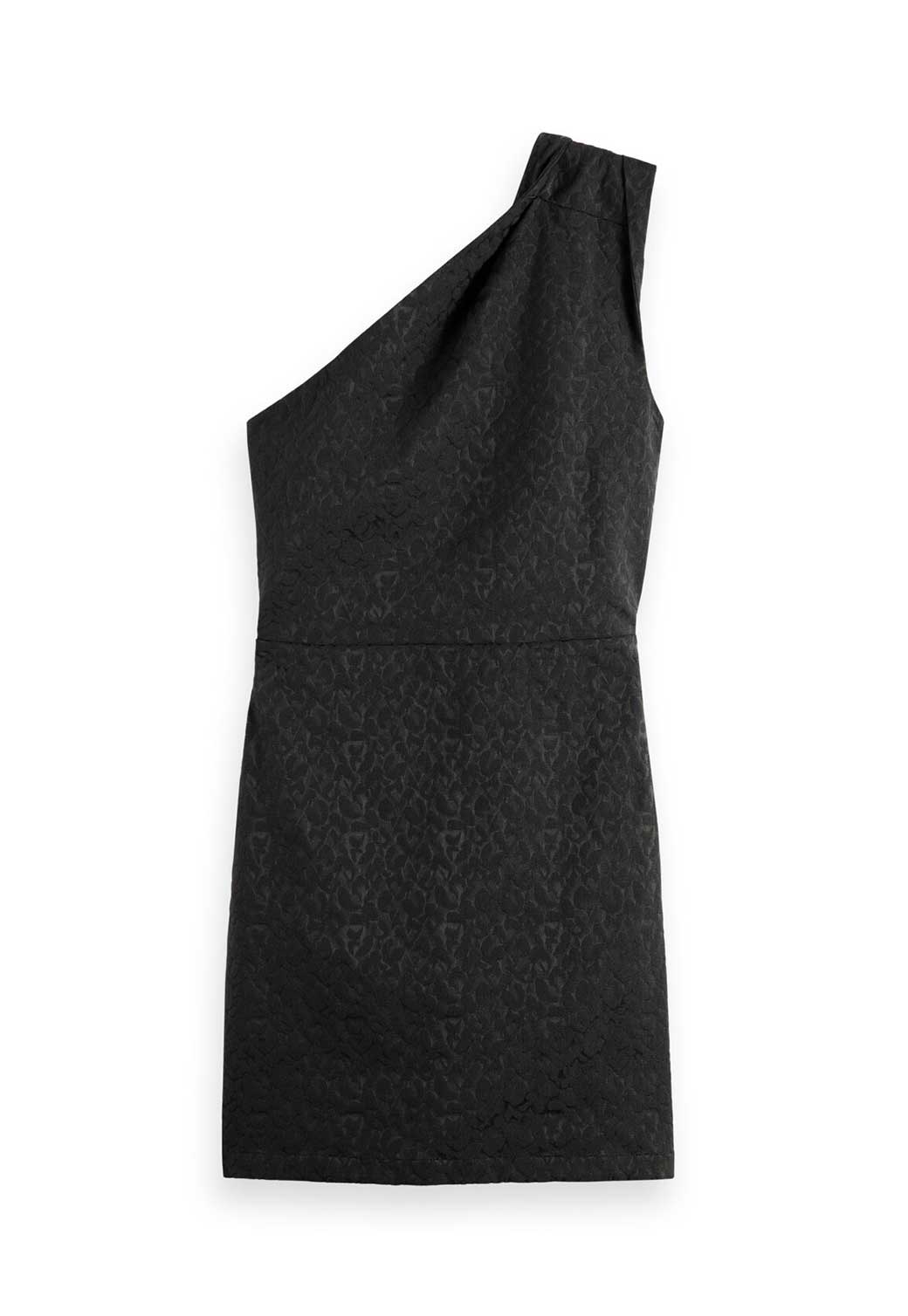 Dark Slate Gray שמלת מיני כתף אחת לנשים SCOTCH & SODA