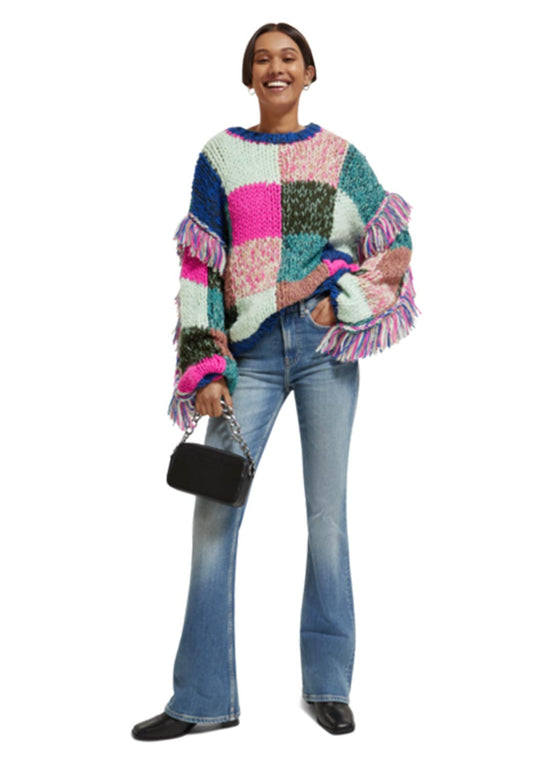 Dim Gray סוודר צבעוני לנשים SCOTCH & SODA