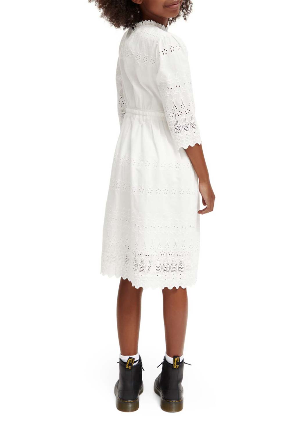 Antique White שמלת מידי לילדות SCOTCH & SODA