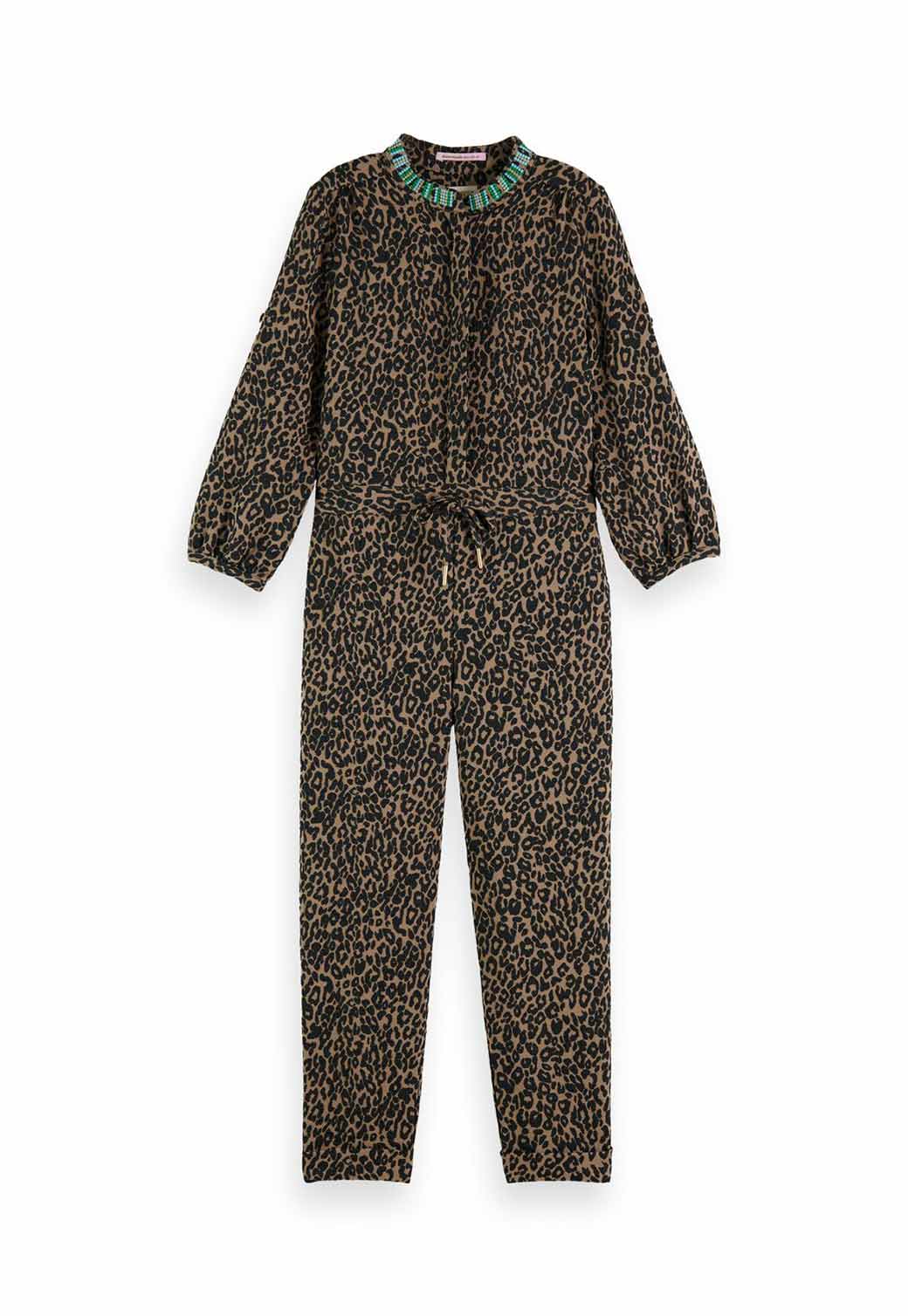 Dark Slate Gray אוברול ארוך לילדות SCOTCH & SODA