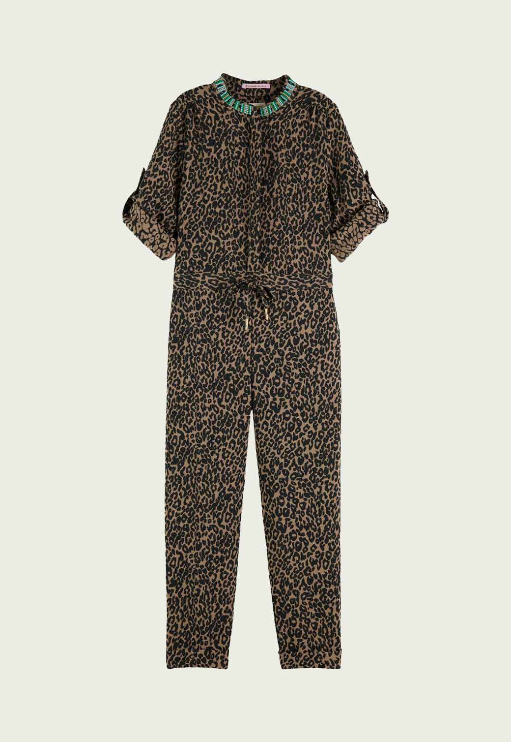 Dark Slate Gray אוברול ארוך לילדות SCOTCH & SODA