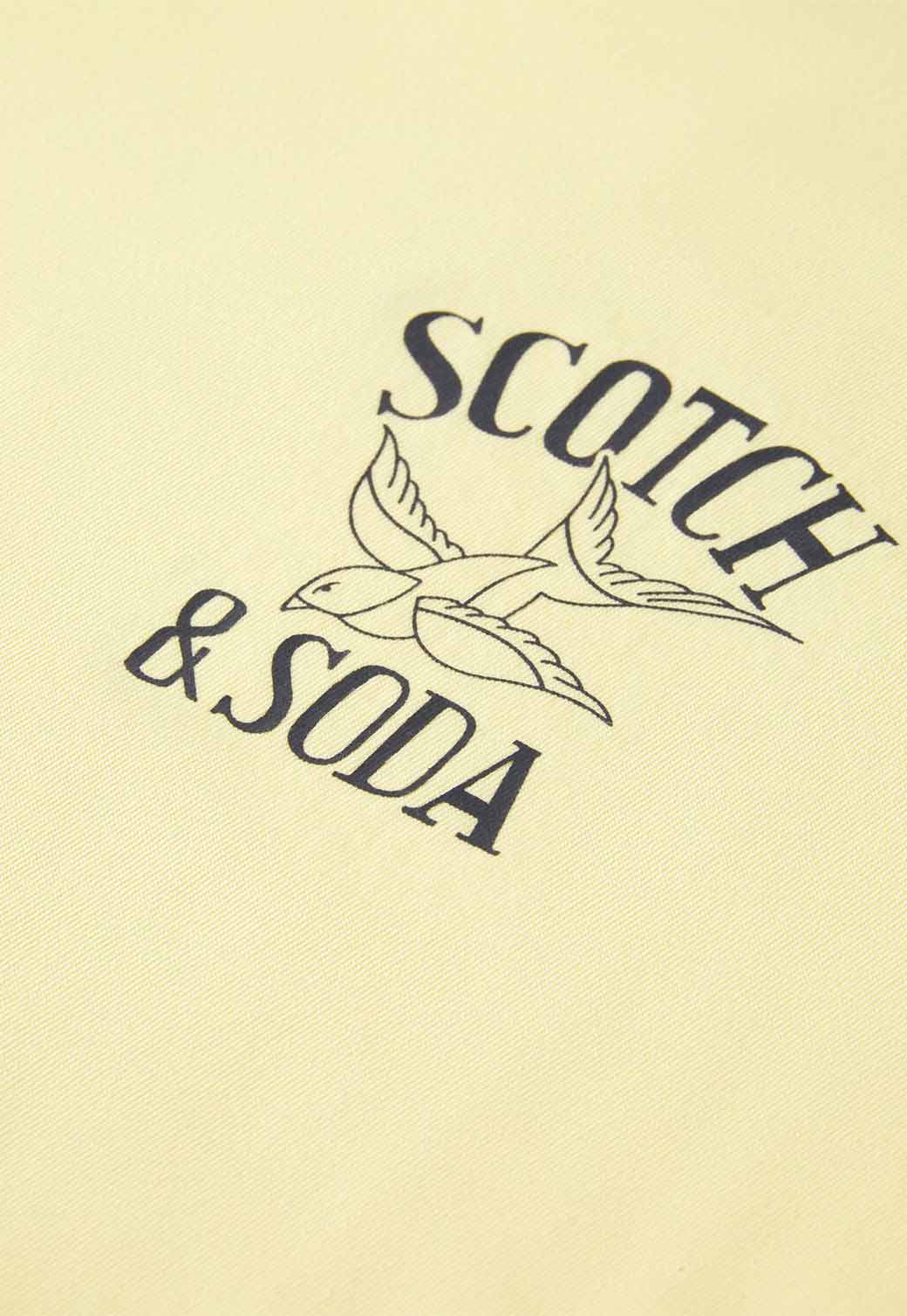 Bisque טי שירט קצרה לגברים SCOTCH & SODA