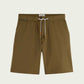 Dark Olive Green מכנסיים קצרים לגברים SCOTCH & SODA