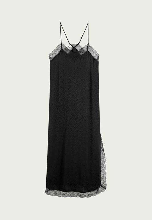 Black שמלת מקסי לנשים Cami SCOTCH & SODA
