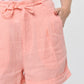 Light Pink מכנסי פשתן קצרים לנשים SCOTCH & SODA