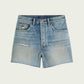 Beige מכנסי ג'ינס קצרים לנשים SCOTCH & SODA