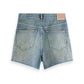 Light Slate Gray מכנסי ג'ינס קצרים לנשים SCOTCH & SODA