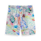 Light Gray מכנסיים קצרים בהדפס צבעוני לגברים SCOTCH & SODA
