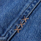 Dark Slate Blue ג'ינס קצר לנשים SCOTCH & SODA