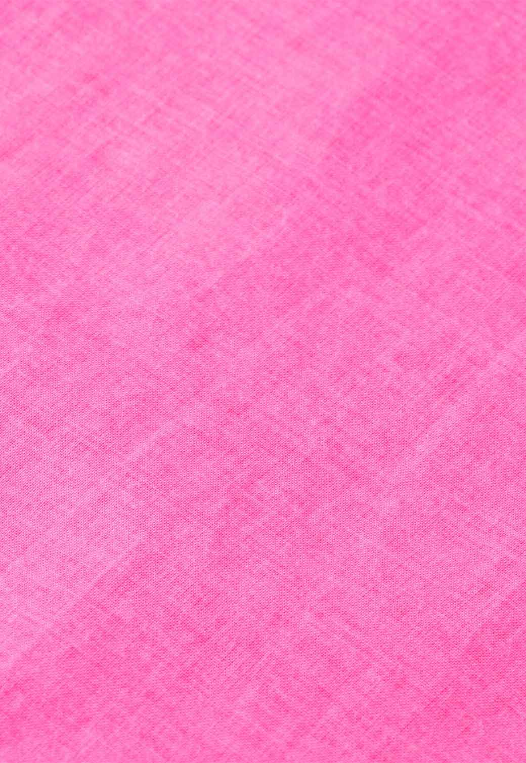 Hot Pink חולצת אוברסייז מכופתרת ארוכה לנשים SCOTCH & SODA