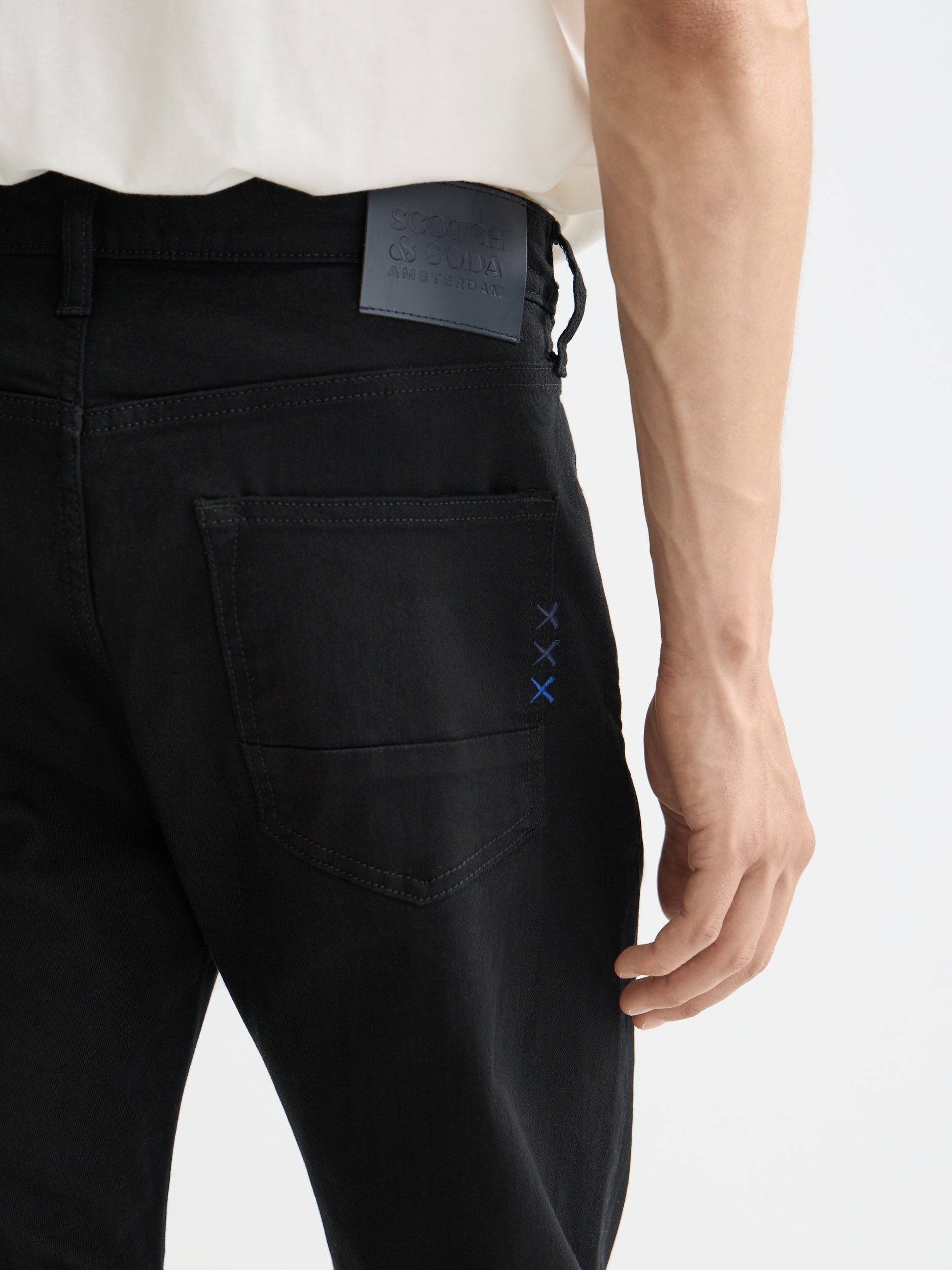 Light Gray ג׳ינס ארוך לגברים Ralston – Straight Leg SCOTCH & SODA