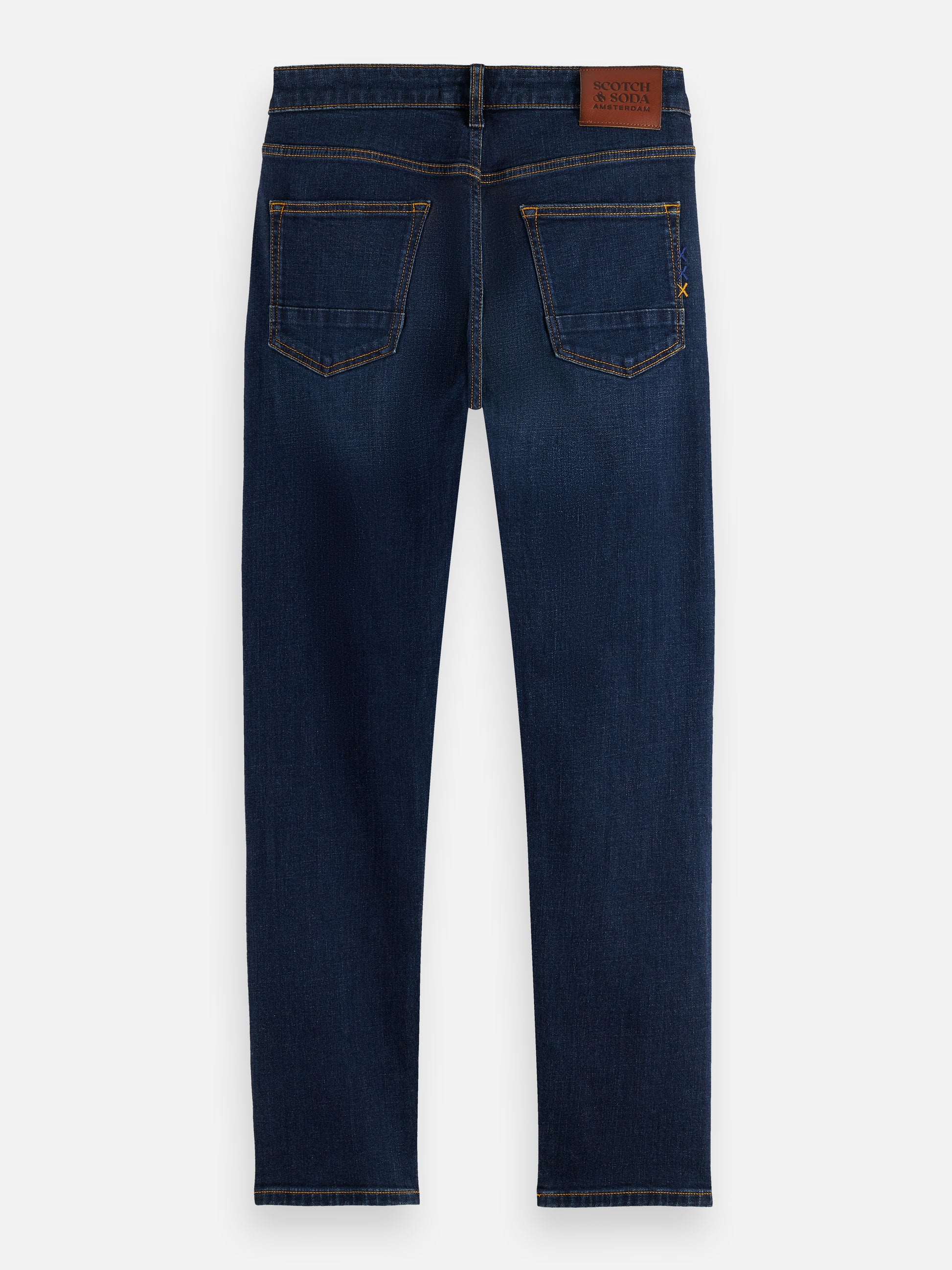 Dark Slate Gray ג׳ינס ארוך לגברים Ralston – Straight Leg SCOTCH & SODA