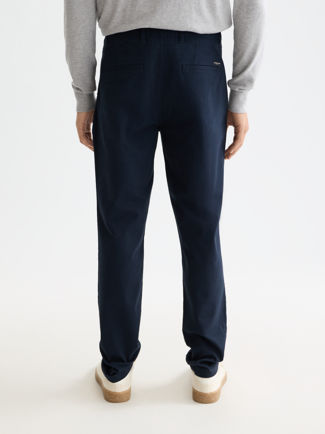 Black מכנסי צ'ינו ארוכים לגברים Stuart SCOTCH & SODA