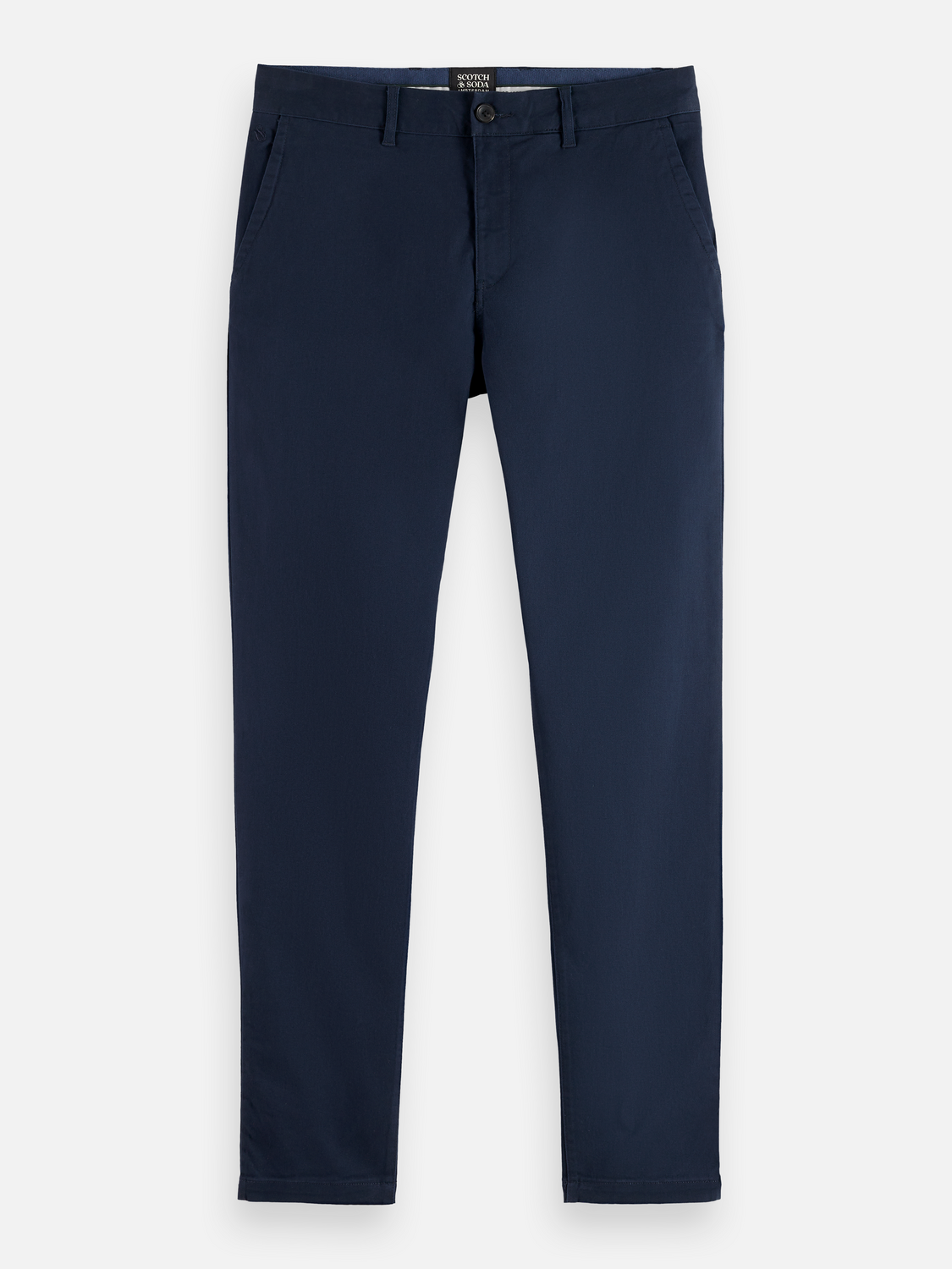 White Smoke מכנסי צ'ינו ארוכים לגברים Stuart SCOTCH & SODA