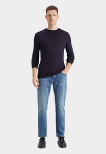 Dark Slate Gray סוודר במפתח עגול לגברים SCOTCH & SODA