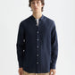 Black CORE - LINEN SHIRT LS STAND UP COLLAR חולצה מכופתרת ארוכה SCOTCH & SODA