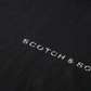 Black טי שירט קצרה לגברים SCOTCH & SODA