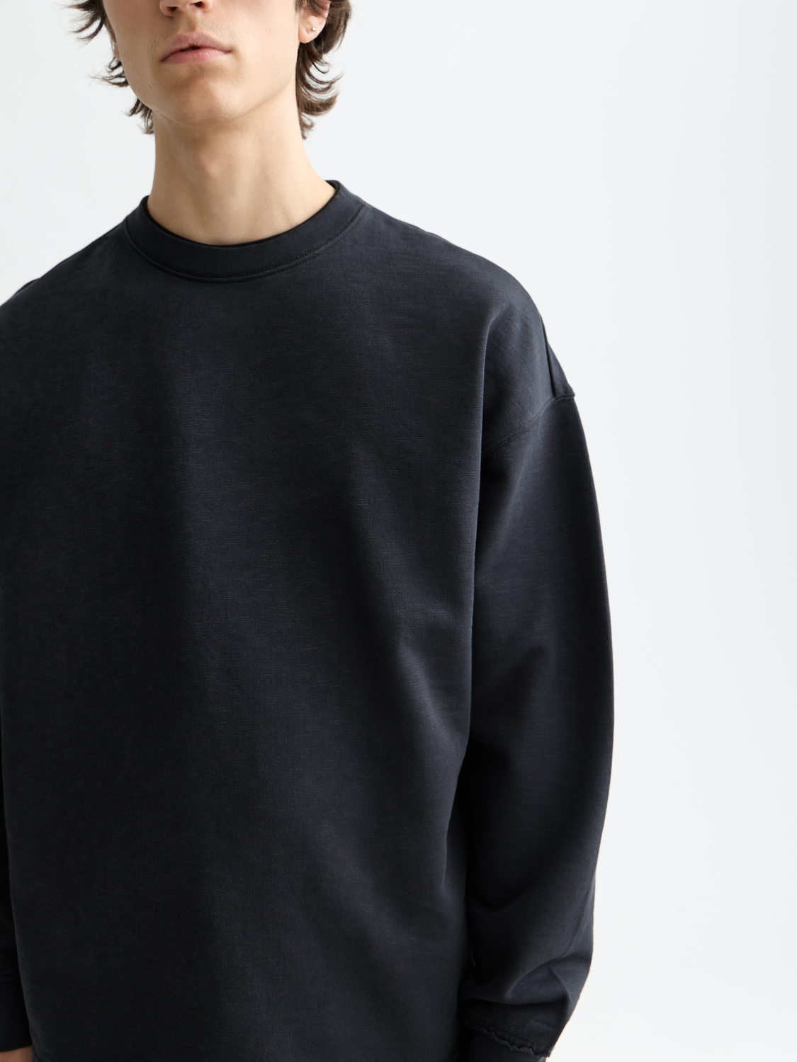 Black סווטשירט לגברים SCOTCH & SODA