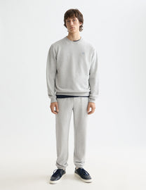 White Smoke מכנסי טרנינג לגברים Logo SCOTCH & SODA
