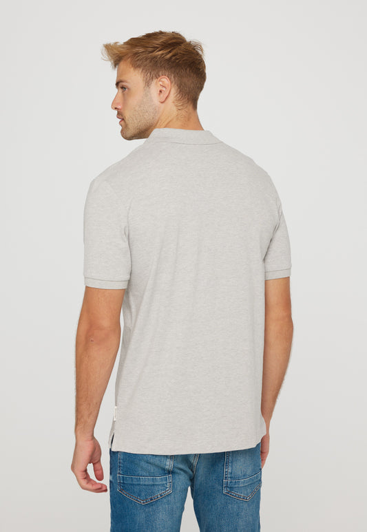 Light Gray חולצת פולו קצרה לגברים SCOTCH & SODA