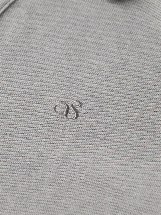 Dark Gray חולצת פולו קצרה לגברים SCOTCH & SODA