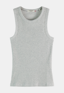 Light Gray גופיית ריב לנשים SCOTCH & SODA