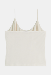 Beige גופיה במפתח עגול לנשים SCOTCH & SODA