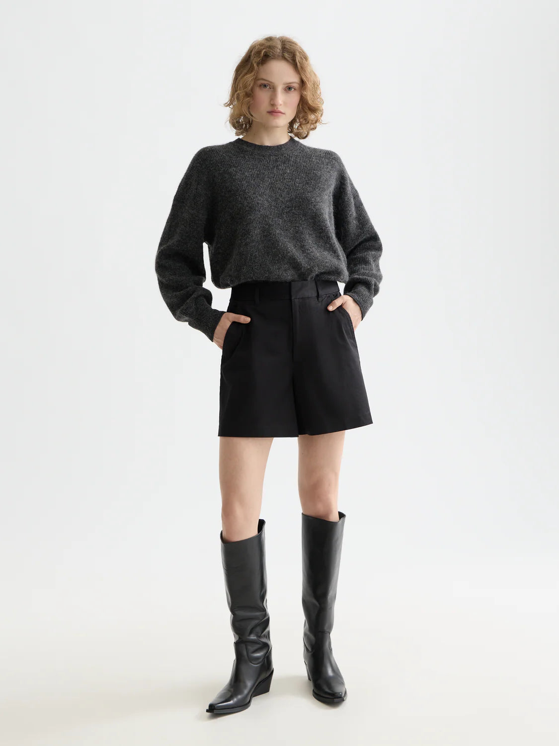 Lavender סוודר לנשים Fuzzy SCOTCH & SODA