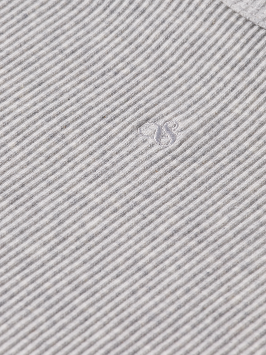 Gray טי שירט קרופ קצרה לנשים SCOTCH & SODA