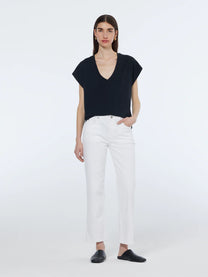Lavender טי שירט קצרה לנשים Slub SCOTCH & SODA
