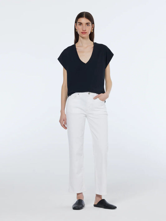 Lavender טי שירט קצרה לנשים Slub SCOTCH & SODA