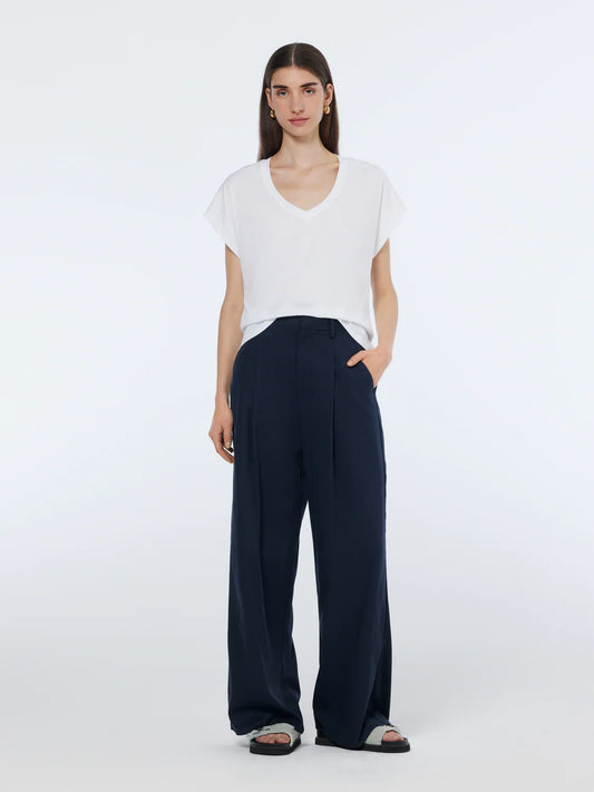 Lavender טי שירט קצרה לנשים Slub SCOTCH & SODA