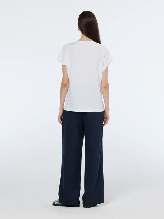 Lavender טי שירט קצרה לנשים Slub SCOTCH & SODA