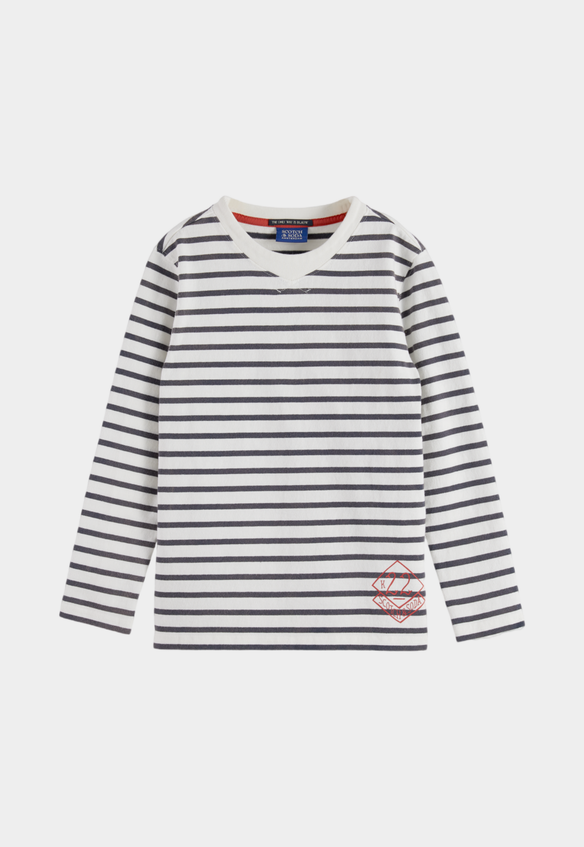 Lavender טי שירט ארוכה לילדים Brenton SCOTCH & SODA