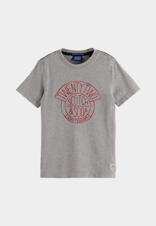 Lavender טי שירט קצרה לילדים SCOTCH & SODA