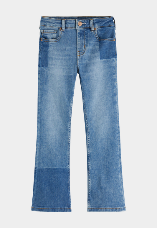 Light Gray ג'ינס ארוך פדלפון לילדים The Charm SCOTCH & SODA