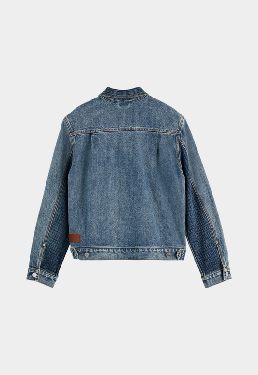 Dim Gray ג'קט ג'ינס לגברים Trucker SCOTCH & SODA