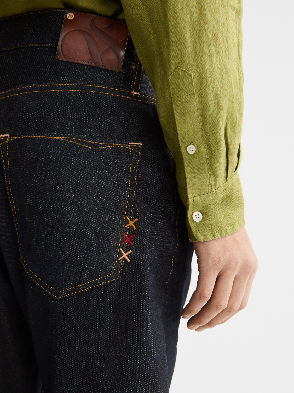 Black ג׳ינס ארוך לגברים Deep Rays – Loose fit SCOTCH & SODA