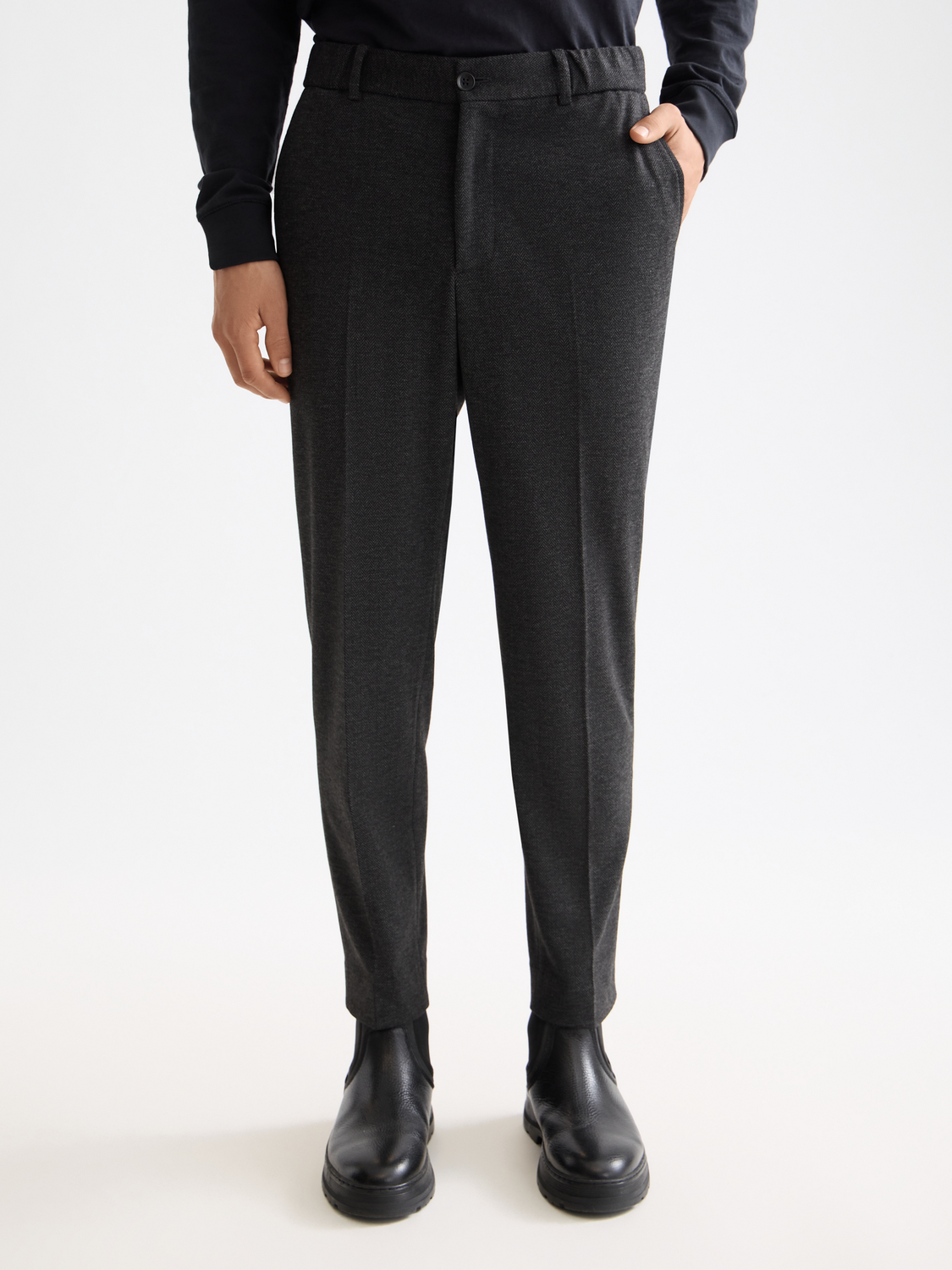 White Smoke מכנסיים ארוכים לגברים Finch SCOTCH & SODA