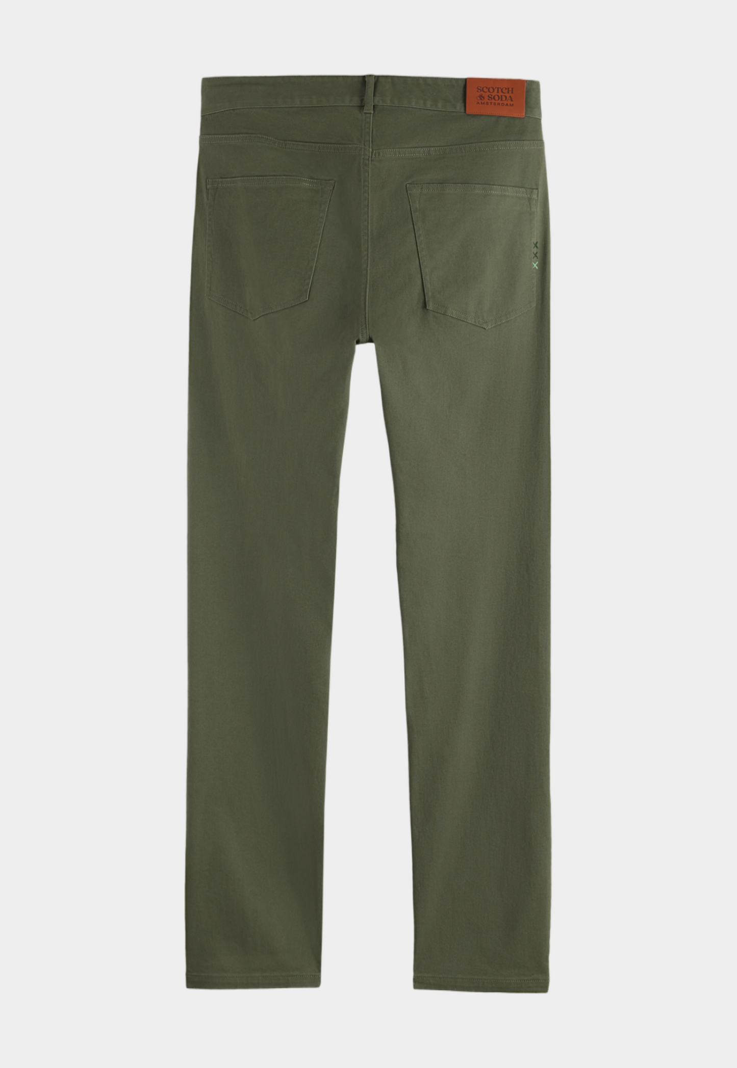 Dark Olive Green מכנסיים ארוכים לגברים Ralston SCOTCH & SODA