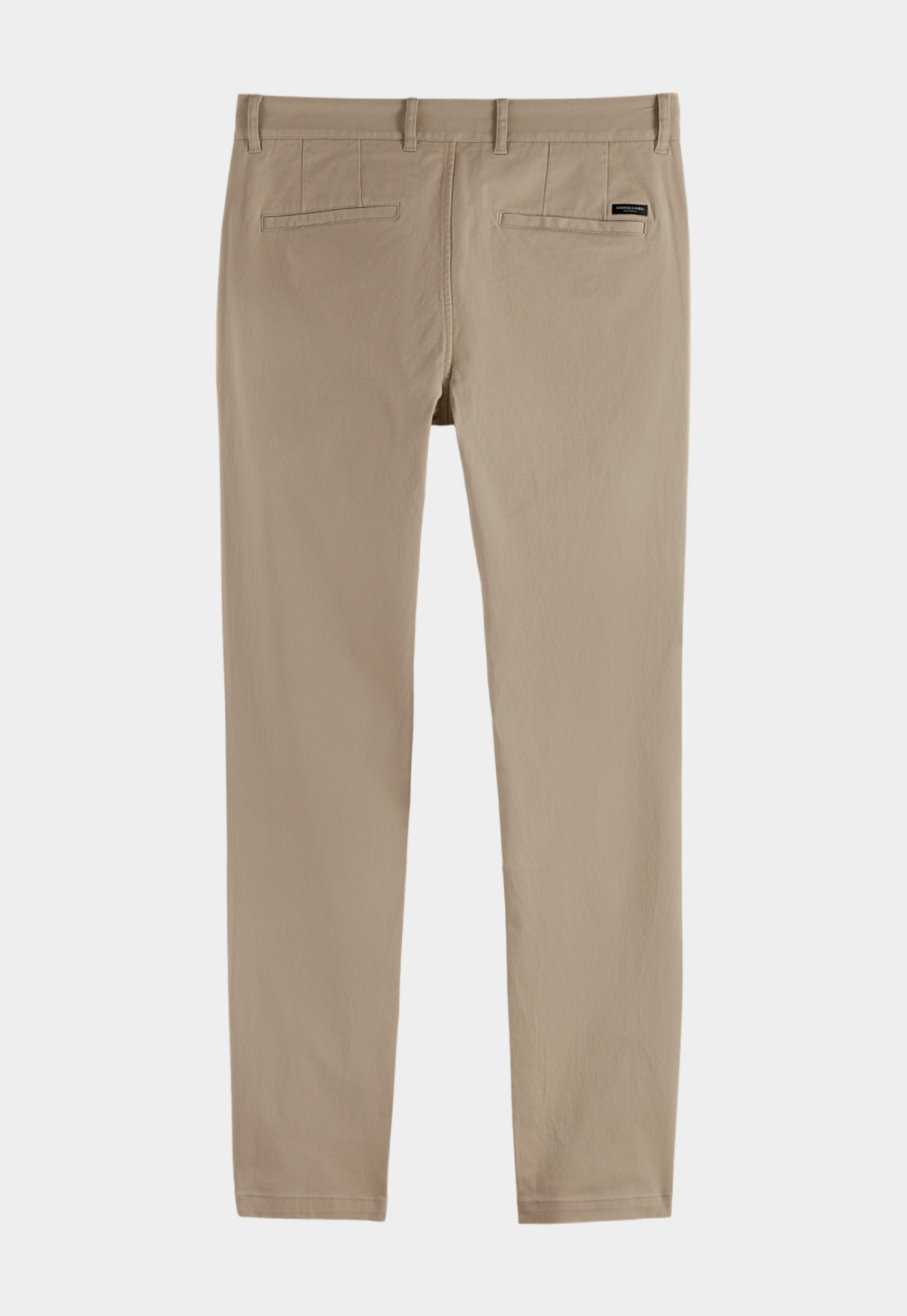 Light Gray מכנסי צ'ינו ארוכים בגזרת Mott SCOTCH & SODA