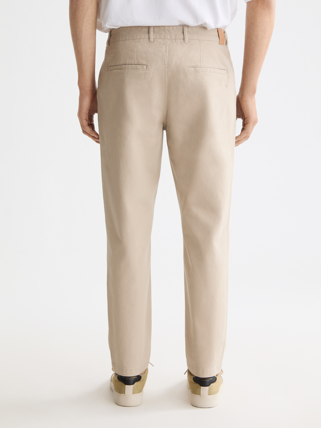 Antique White מכנסי צ'ינו ארוכים בגזרת Drift SCOTCH & SODA