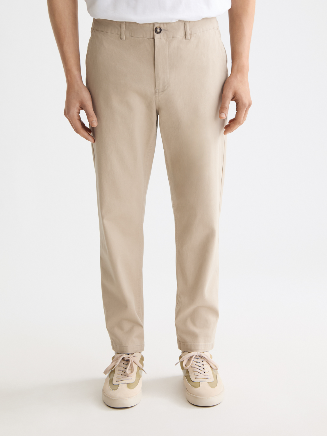 Antique White מכנסי צ'ינו ארוכים בגזרת Drift SCOTCH & SODA